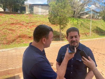 Prefeito Berto Silva votou no Caic por volta das 11 da Manhã